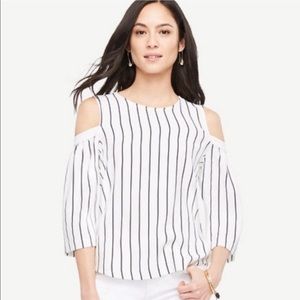 Ann Taylor Cold Shoulder Top